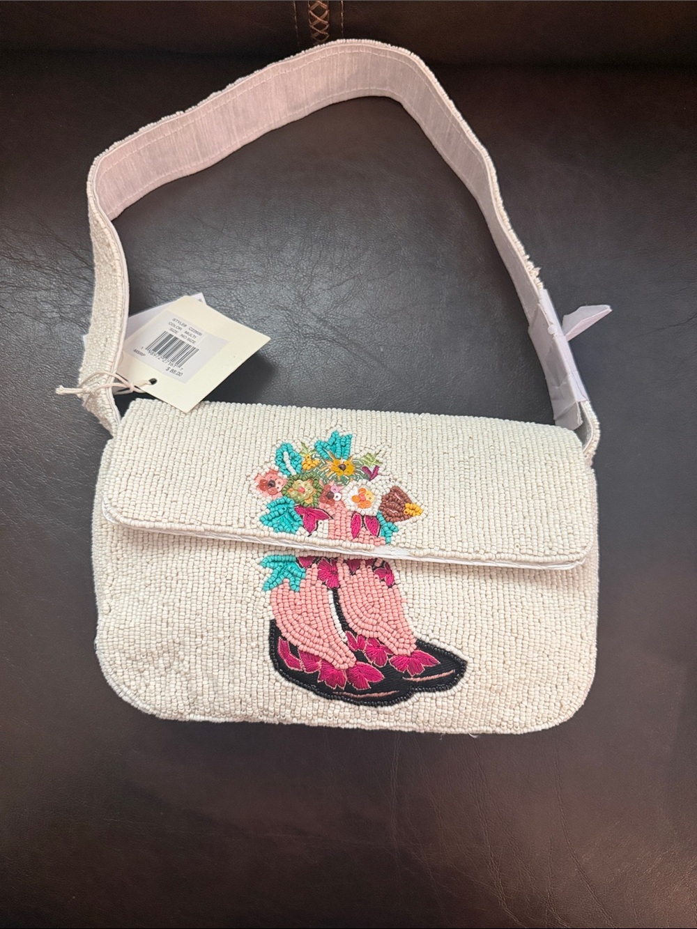 Sol Mer Boot beaded Bag